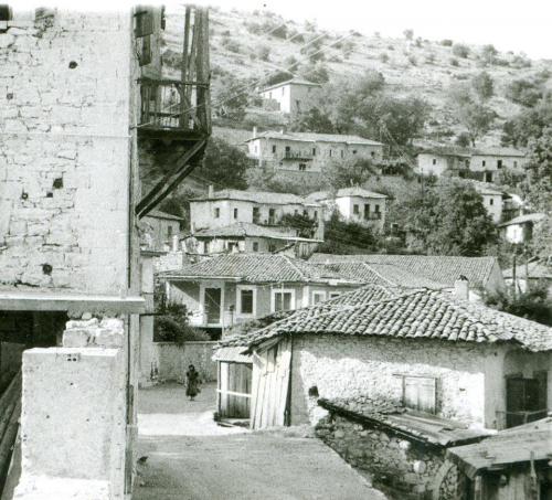Άποψη του χωριού τη δεκαετία του 1960